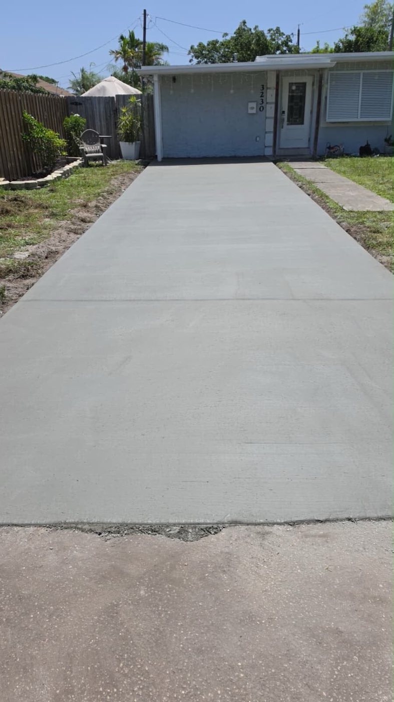 After: the completed work.