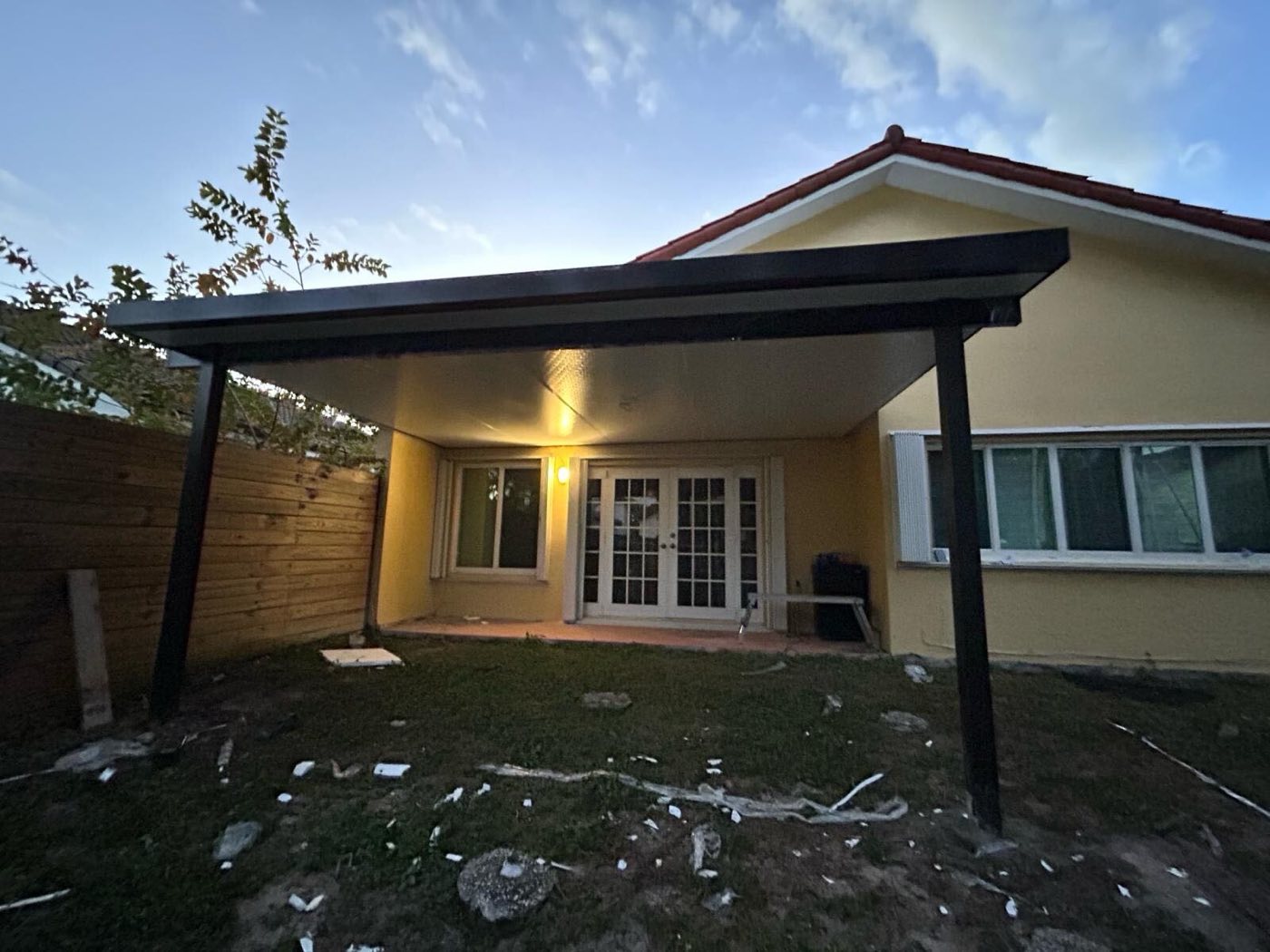 Concrete Patio and Cover in Miami Lakes, FL