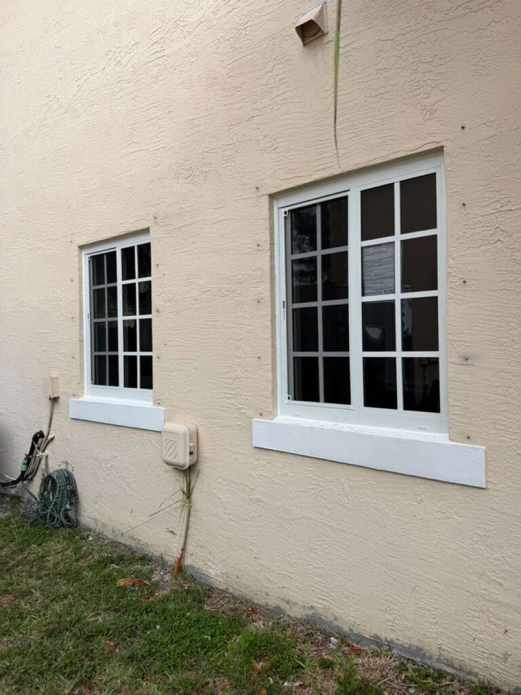 After: the completed work.